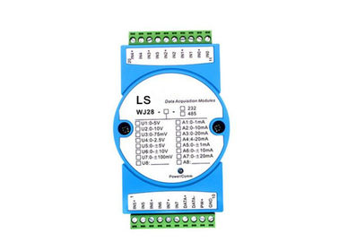 Señal analógica 4-20mA o 0-5V de LS-WJ28 8CH al convertidor serial de RS485 RS232