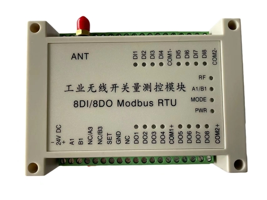 Módulo teledirigido inalámbrico del AGV Modbus RTU los 2km del regulador de 8DI8DO I O