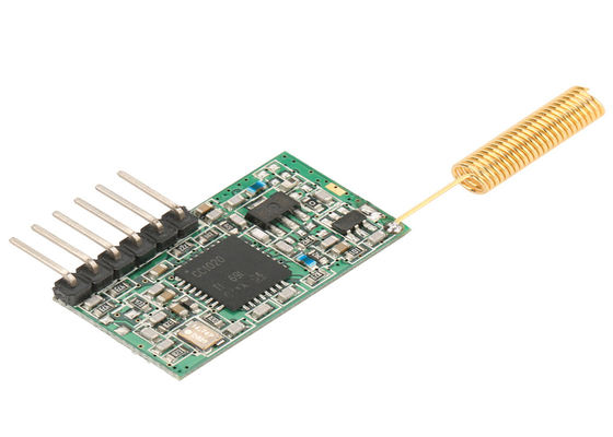 módulo inalámbrico del transmisor-receptor del módulo de control 100mW 433MHz Mini Size RF para el 1km