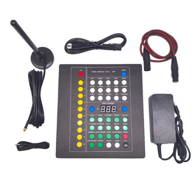 Los profesionales DMX controlador inalámbrico Concierto de apoyo Brillo LED pulsera 10 Zona controlador inalámbrico
