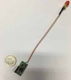 mini módulo inalámbrico 433MHz el 1km del transmisor-receptor de TTL del módulo de datos del RF del tamaño 100mW