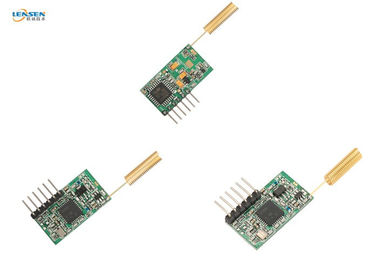 Puerto inalámbrico 9600bps 433MHz de TTL del transmisor-receptor de la mini del RF de datos energía baja del módulo