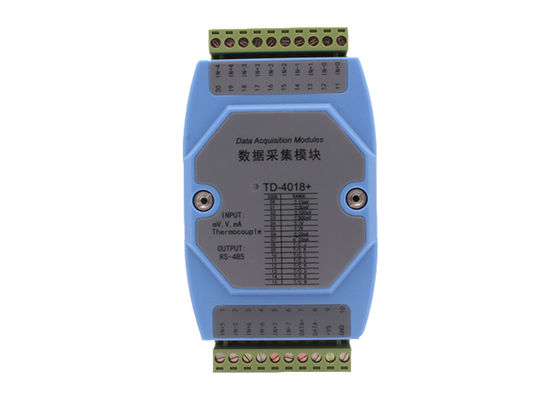 Módulo de Acuisition de los datos análogos de LS-TD4018 24V DC 2000mW 8ch RS485