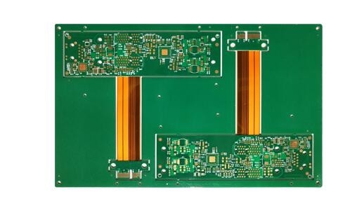 El finger rígido del oro de ENIG de 6 capas del tablero FR4 pi del PWB de Flex Multilayer acabó