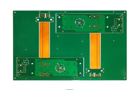 El finger rígido del oro de ENIG de 6 capas del tablero FR4 pi del PWB de Flex Multilayer acabó