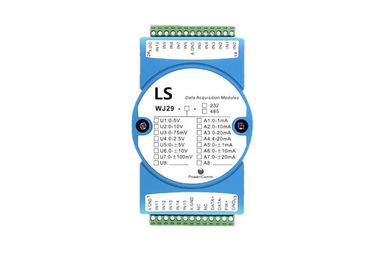 Señal analógica del convertidor 16-CH de DA del ANUNCIO LS-WJ29 a los convertidores de RS485/232 Modbus